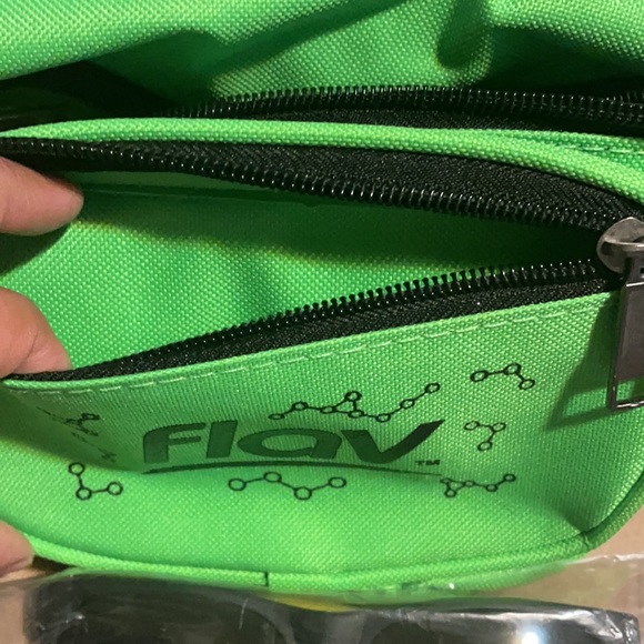 Lime Green Flav branded Fanny pack - Picture 3 of 6